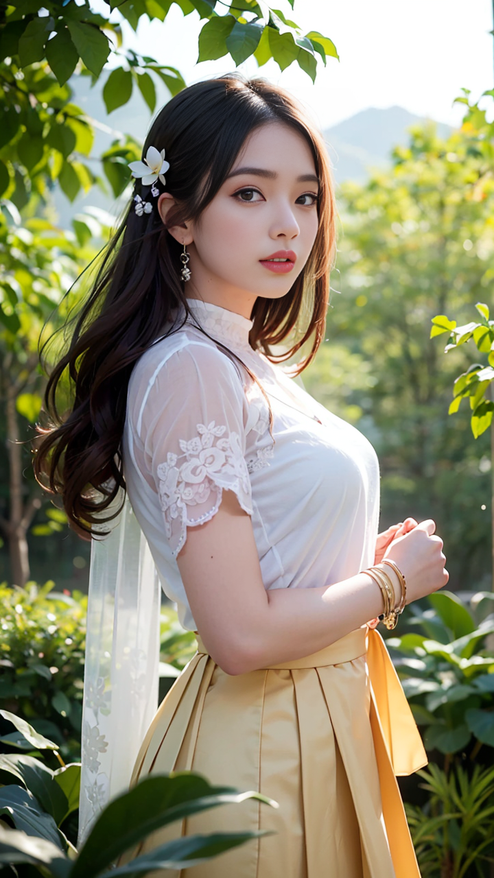 现代版汉服美女写真美图大放送