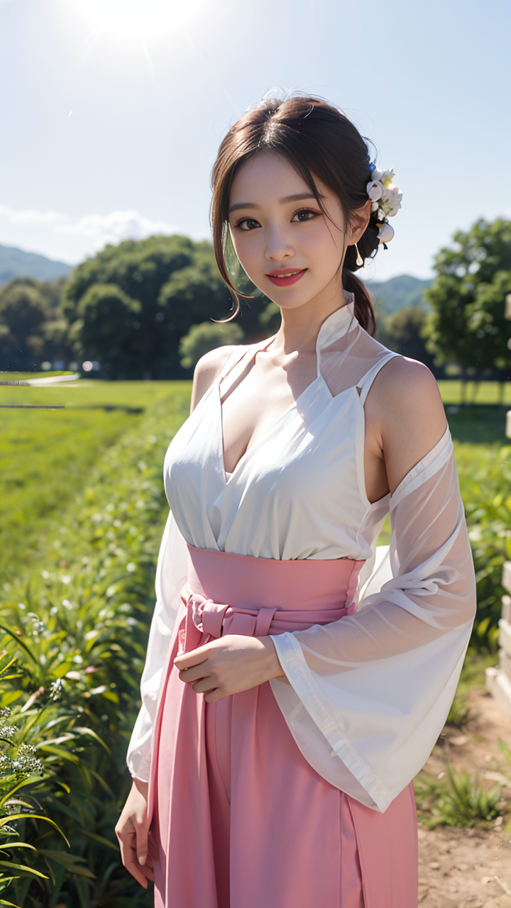 现代版汉服美女写真美图大放送