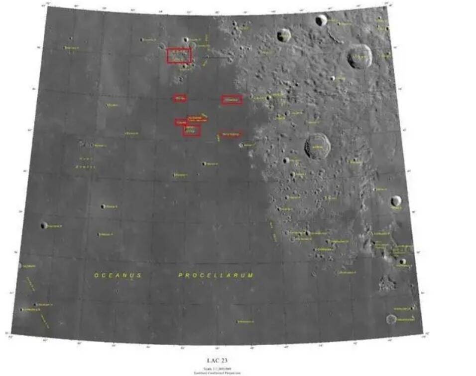 月球上新增8个中国地名，总共多达35个地名(专属于中国人的浪漫)