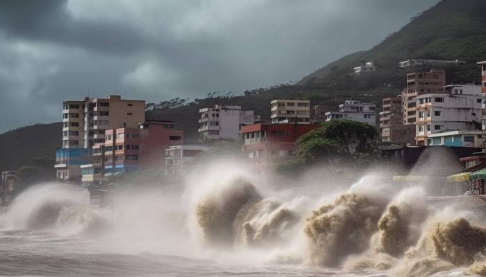 第10号台风“珊珊”侵袭日本：日本多地遭遇强降雨天气